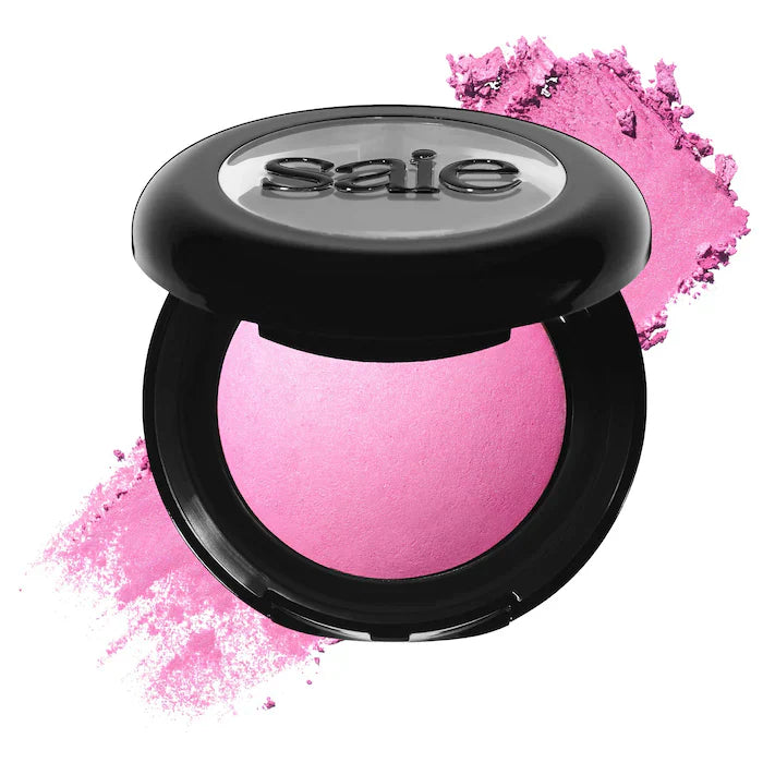 SALE  Bajo Pedido - Saie SuperSuede Powder Blush | Rubor en Polvo sin Talco con Acabado Suave y Natural