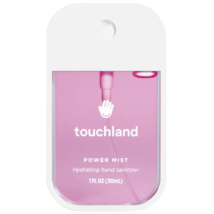 Touchland Power Mist Hydrating Hand Sanitizer – Desinfectante de Manos Hidratante en Spray