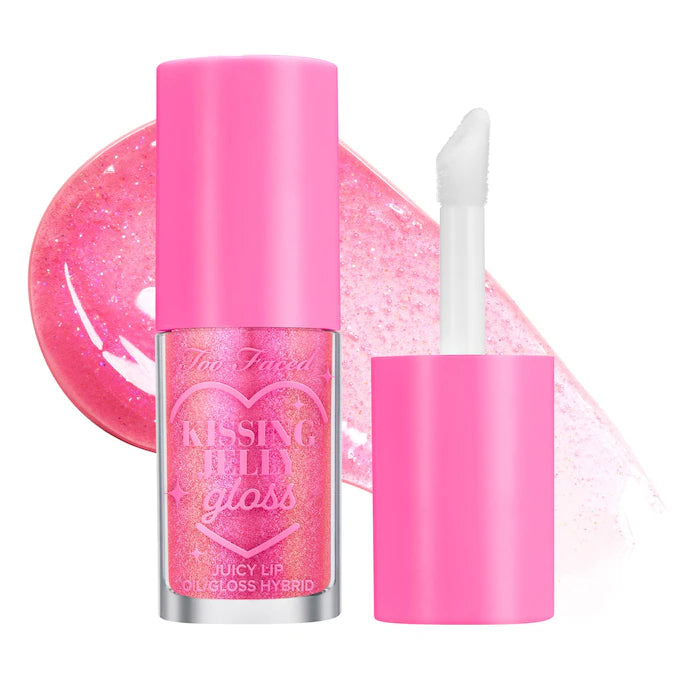 BAJO PEDIDO - TOO FACED Kissing Jelly Non-Sticky Lip Oil Gloss | Lip Gloss