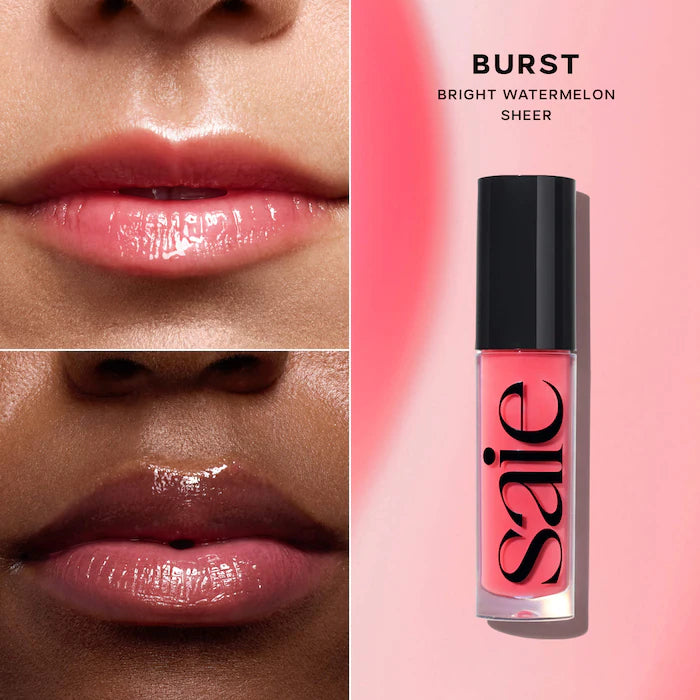 BAJO PEDIDO - SAIE Glossybounce™ High-Shine Hydrating Lip Gloss Oil | Lip Gloss