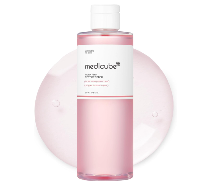 Medicube PDRN Pink Peptide Toner – Tónico Facial Reafirmante e Hidratante