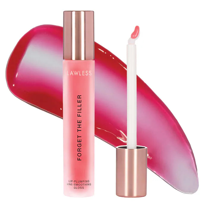 BAJO PEDIDO - LAWLESS Jumbo Queen Sized Forget The Filler Lip Plumper Line Smoothing Gloss | Lip Plumper Gloss