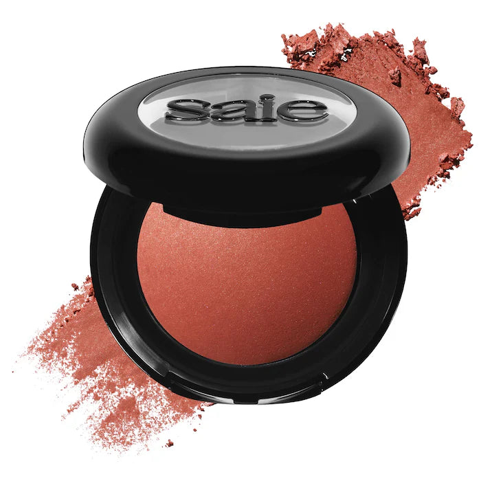 Bajo Pedido - Saie SuperSuede Powder Blush | Rubor en Polvo sin Talco con Acabado Suave y Natural