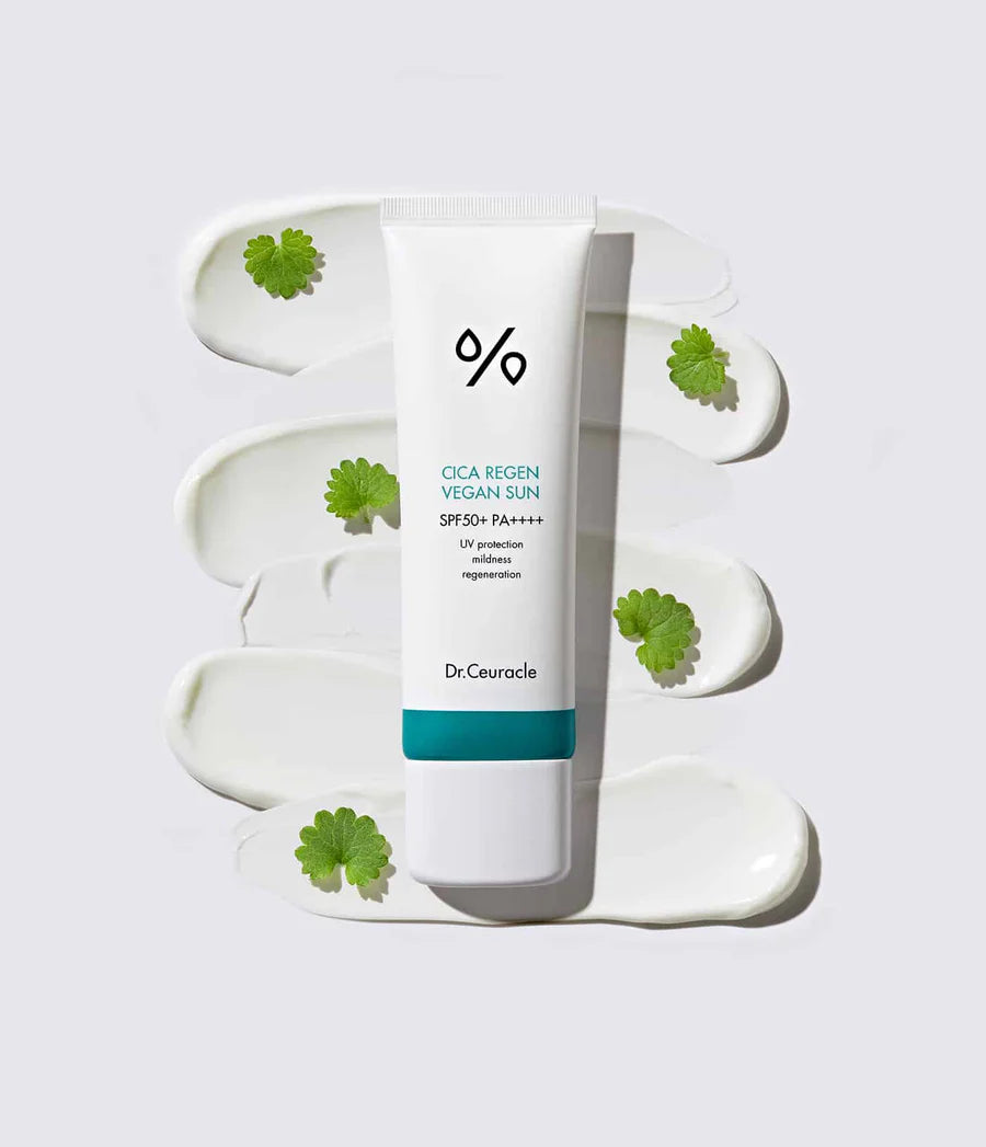 Cica Regen Vegan Sun SPF50+ PA++++ – Protector Solar Vegano Calmante