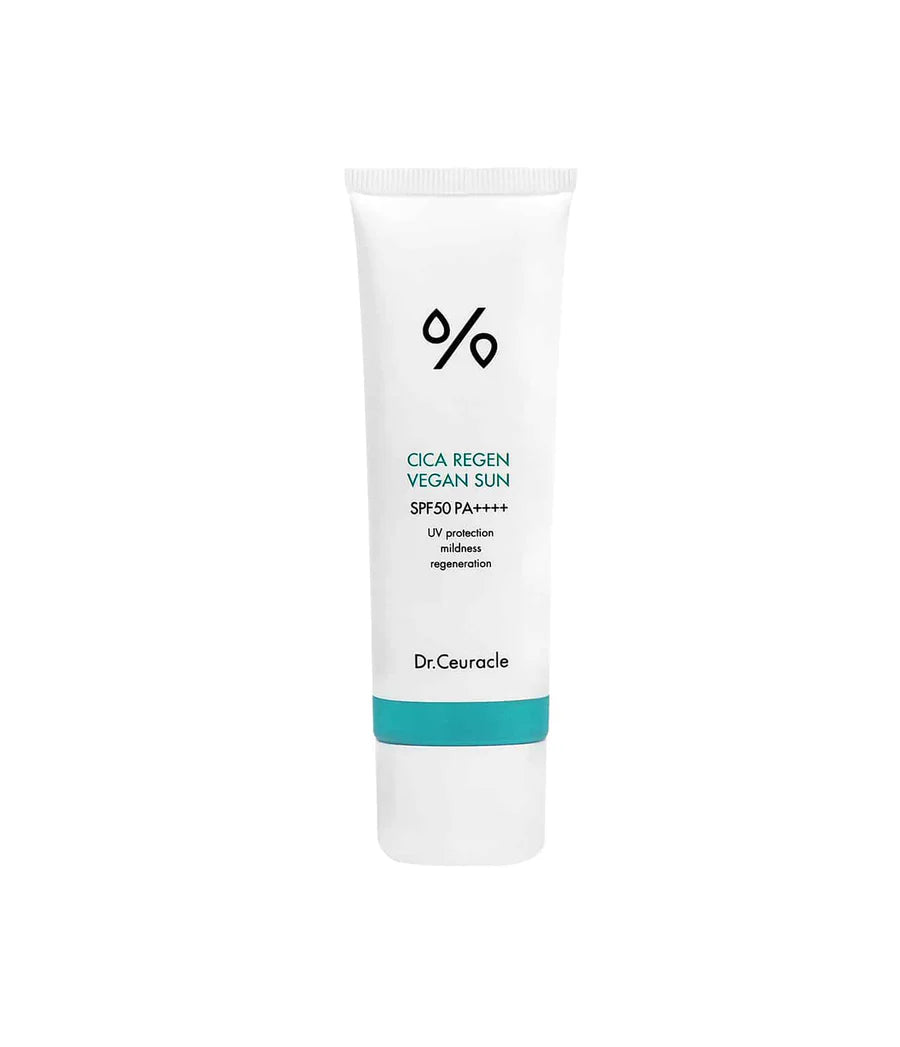 Cica Regen Vegan Sun SPF50+ PA++++ – Protector Solar Vegano Calmante