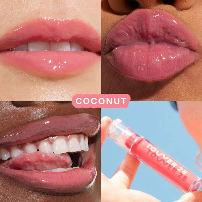 SALE  Bajo Pedido - Tower 28 Beauty ShineOn Lip Jelly | Aceite Labial Hidratante con Brillo y Textura No Pegajosa