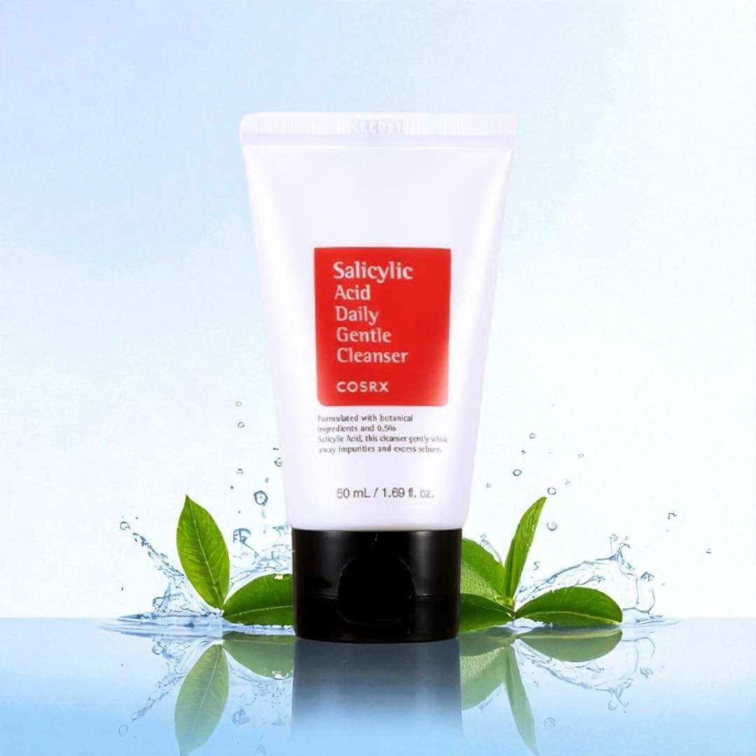 COSRX Salicylic Acid Daily Gentle Cleanser – Limpiador Facial Con 0.5% Ácido Salicílico Para Piel Grasa Y Con Imperfecciones 50 ML