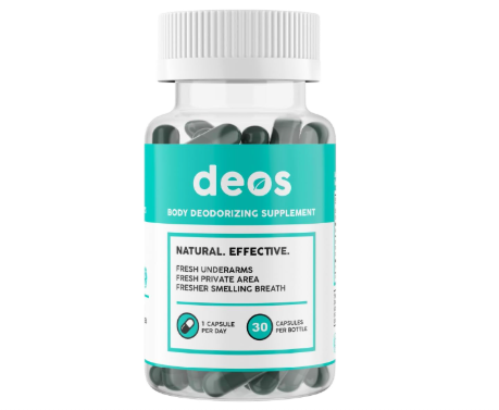Deos Body Deodorizing Supplement – Suplemento Natural para Neutralizar el Olor Corporal