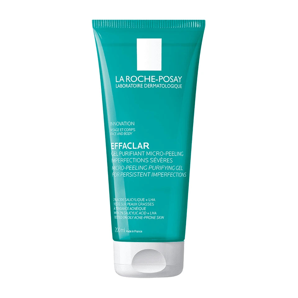 La Roche-Posay Effaclar Gel Purificante Micro-Exfoliante Limpiador Facial Para Piel Grasa y Con Imperfecciones