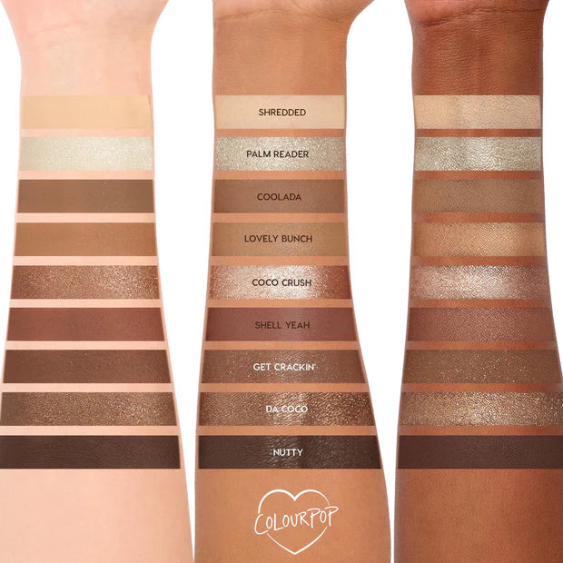 ColourPop Going Coconuts - Nude Eyeshadow Palette | Paleta De Sombras Neutras