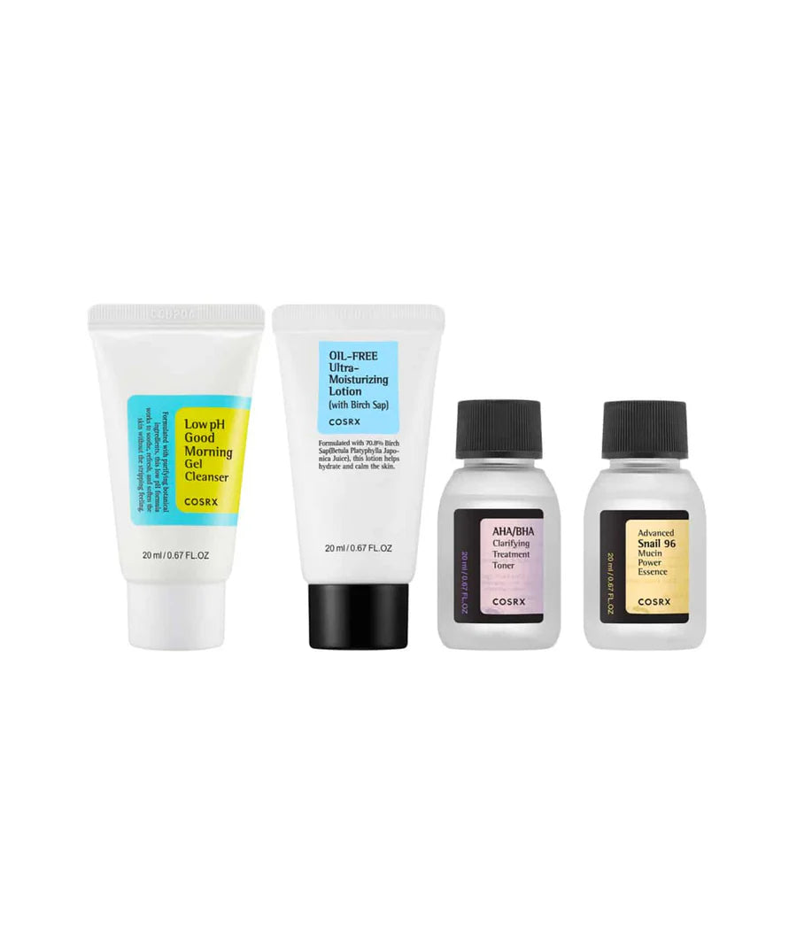 COSRX Favorites Best Sellers Set — Set de Skincare con Productos Icónicos para Piel Limpia e Hidratada