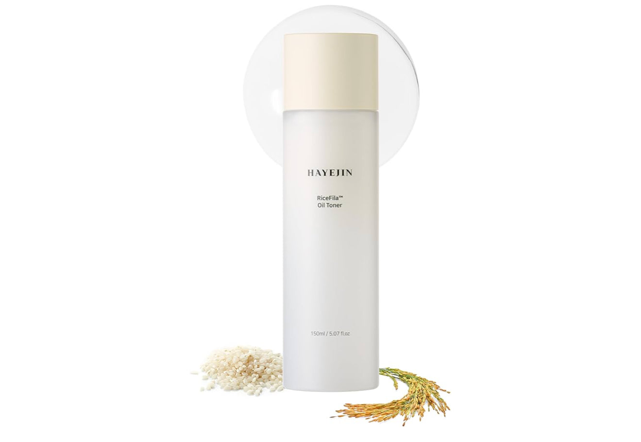 HAYEJIN RiceFila Oil Toner | Tónico Hidratante Coreano Con Extracto De Arroz