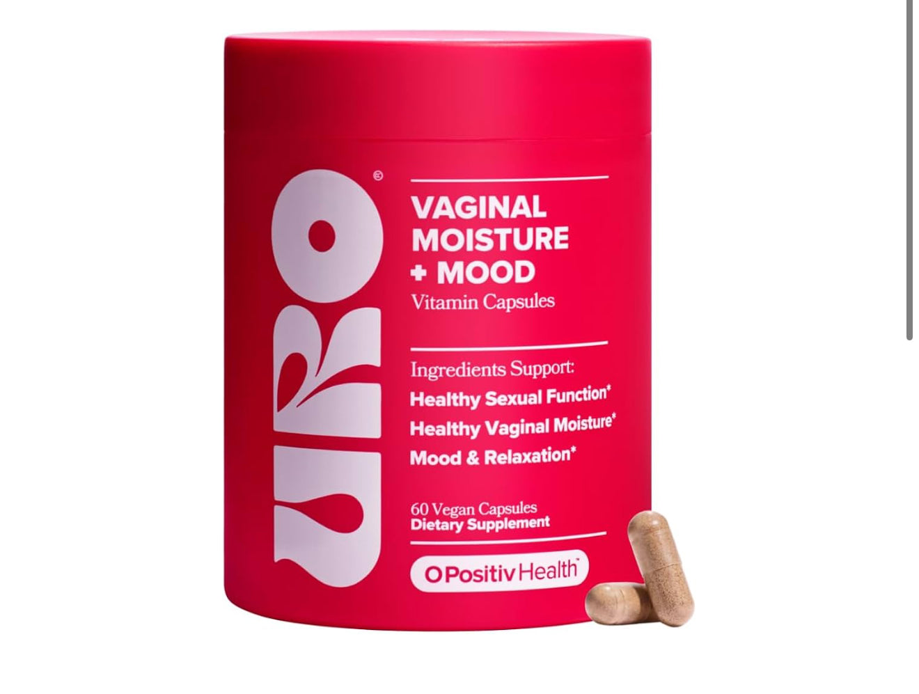 O Positiv URO – Suplemento Para Humedad Vaginal Y Bienestar Íntimo Femenino