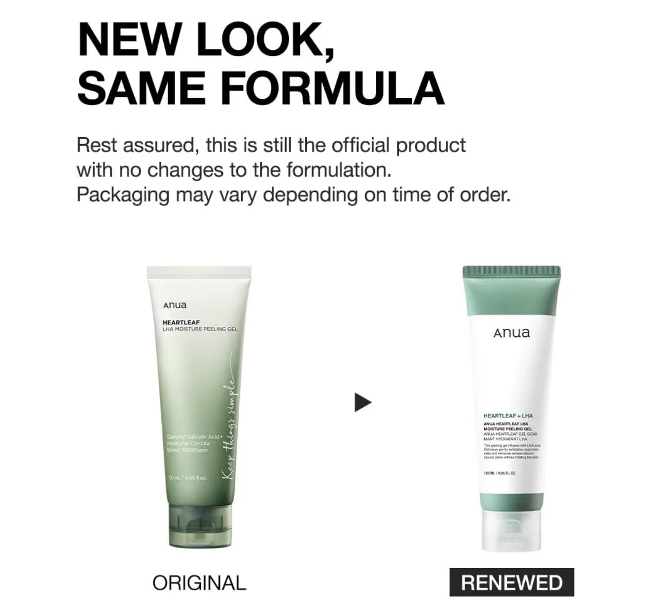 Anua Heartleaf + LHA Moisture Peeling Gel | Exfoliante Facial Hidratante y Suave