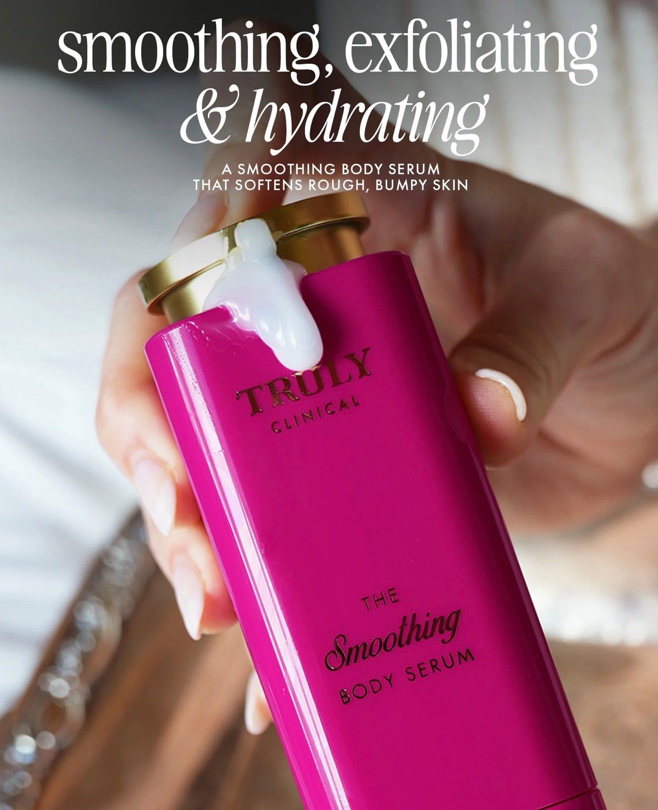 Truly Clinical The Smoothing Body Serum  – Sérum Corporal Con Ceramidas Y Squalane 90 ML