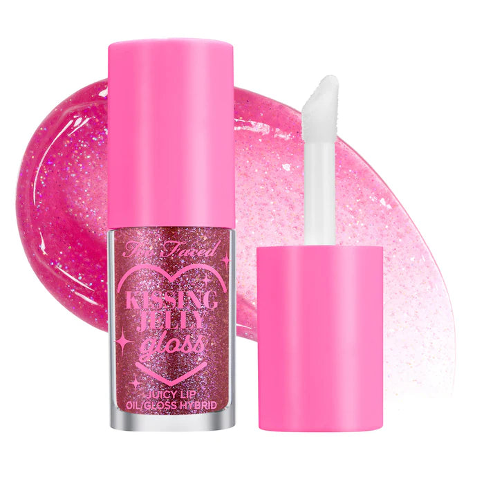 BAJO PEDIDO - TOO FACED Kissing Jelly Non-Sticky Lip Oil Gloss | Lip Gloss
