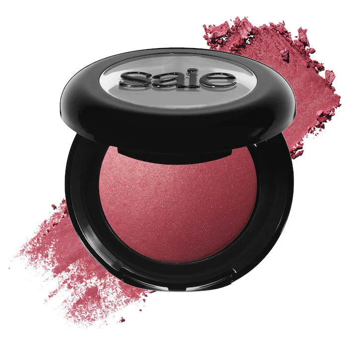 Bajo Pedido - Saie SuperSuede Powder Blush | Rubor en Polvo sin Talco con Acabado Suave y Natural