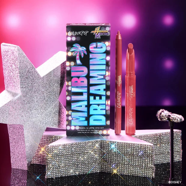ColourPop x Hannah Montana Lippie Pencil & Stix Kit – Set De Delineador Y Labial Cremoso Edición Limitada