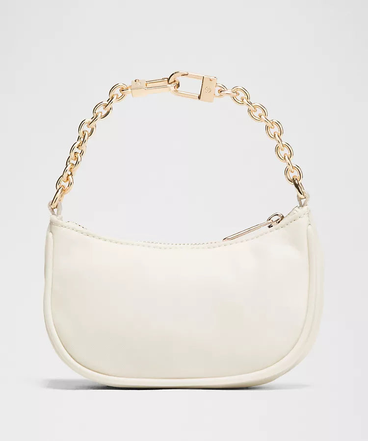 Lululemon City Essentials Nano Shoulder Bag – Mini Bolso Cruzado Con Correa Convertible Tipo Cadena