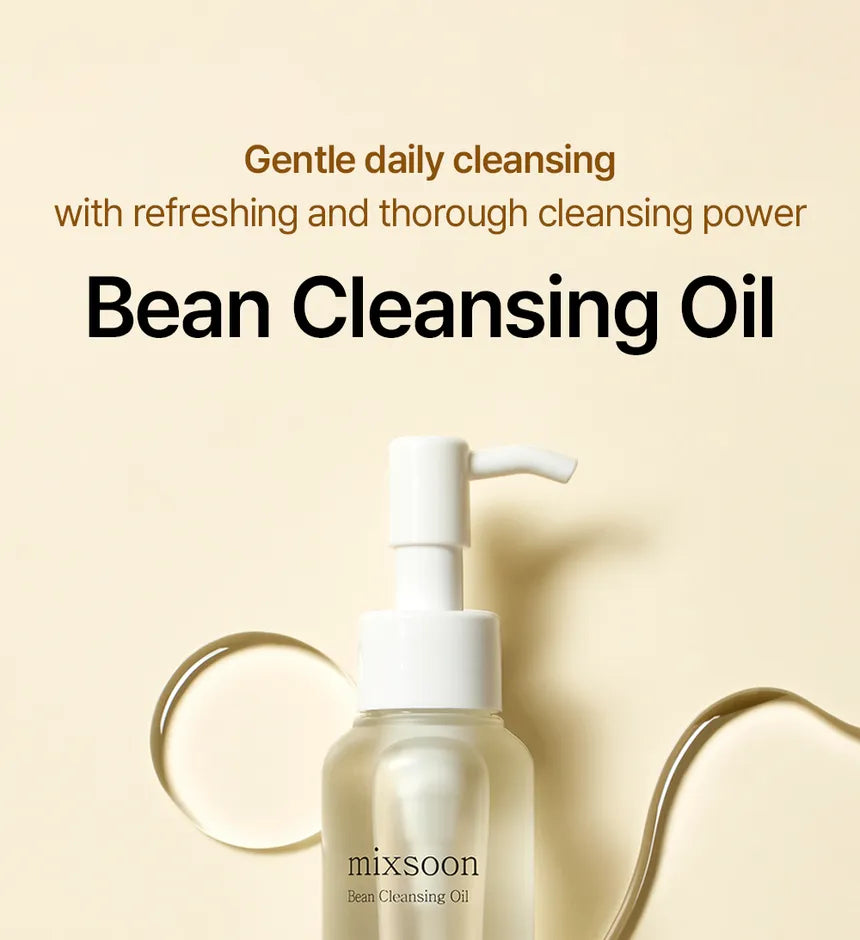 Mixsoon Bean Cleansing Oil – Aceite Limpiador Con Extracto Fermentado De Soya Para Todo Tipo De Piel 100 ML