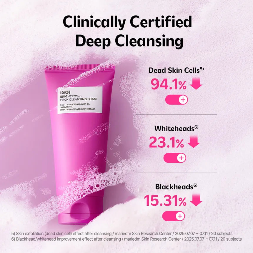 ISOI Brightening Pack Cleansing Foam | Iluminador