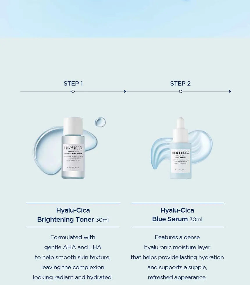 SKIN1004 Madagascar Centella Hyalu-Cica Travel Kit | Crema Facial Calmante