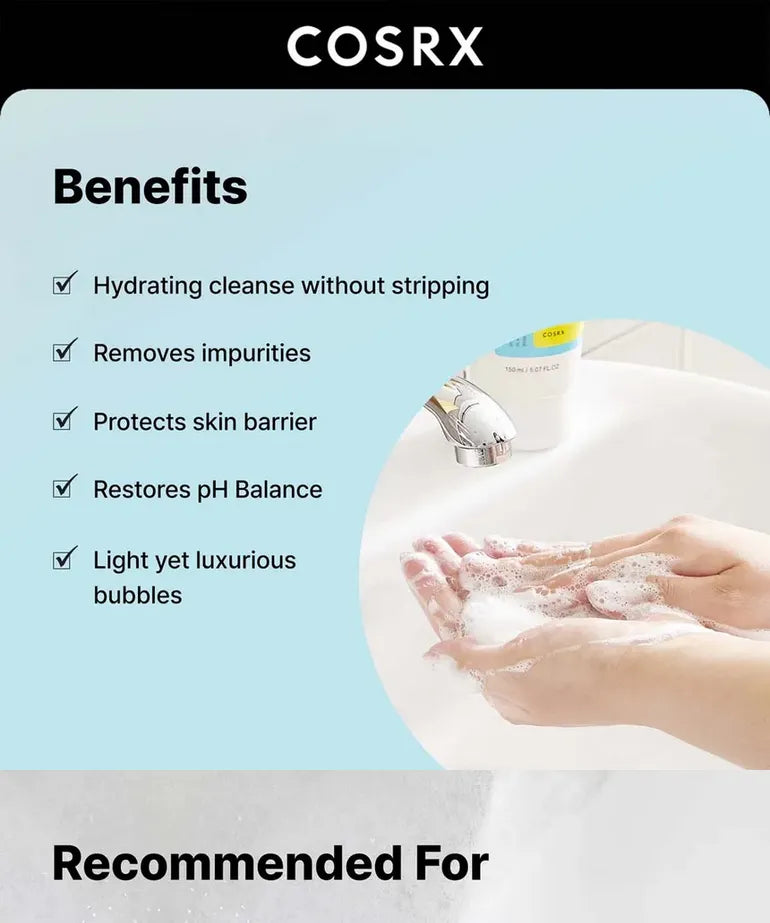 COSRX Low pH Good Morning Gel Cleanser Mini – Limpiador Facial En Gel Con BHA Y Árbol De Té 50 ML
