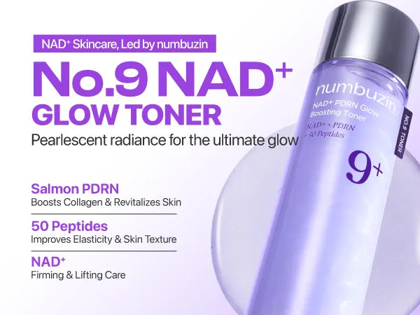 Numbuzin No.9 NAD+ PDRN Glow Boosting Toner 150 ml