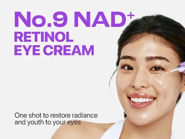 Numbuzin No.9 NAD+ Retinol Volumetox Eye Cream – Crema De Ojos Voluminizadora Con 50 Péptidos 20 ML