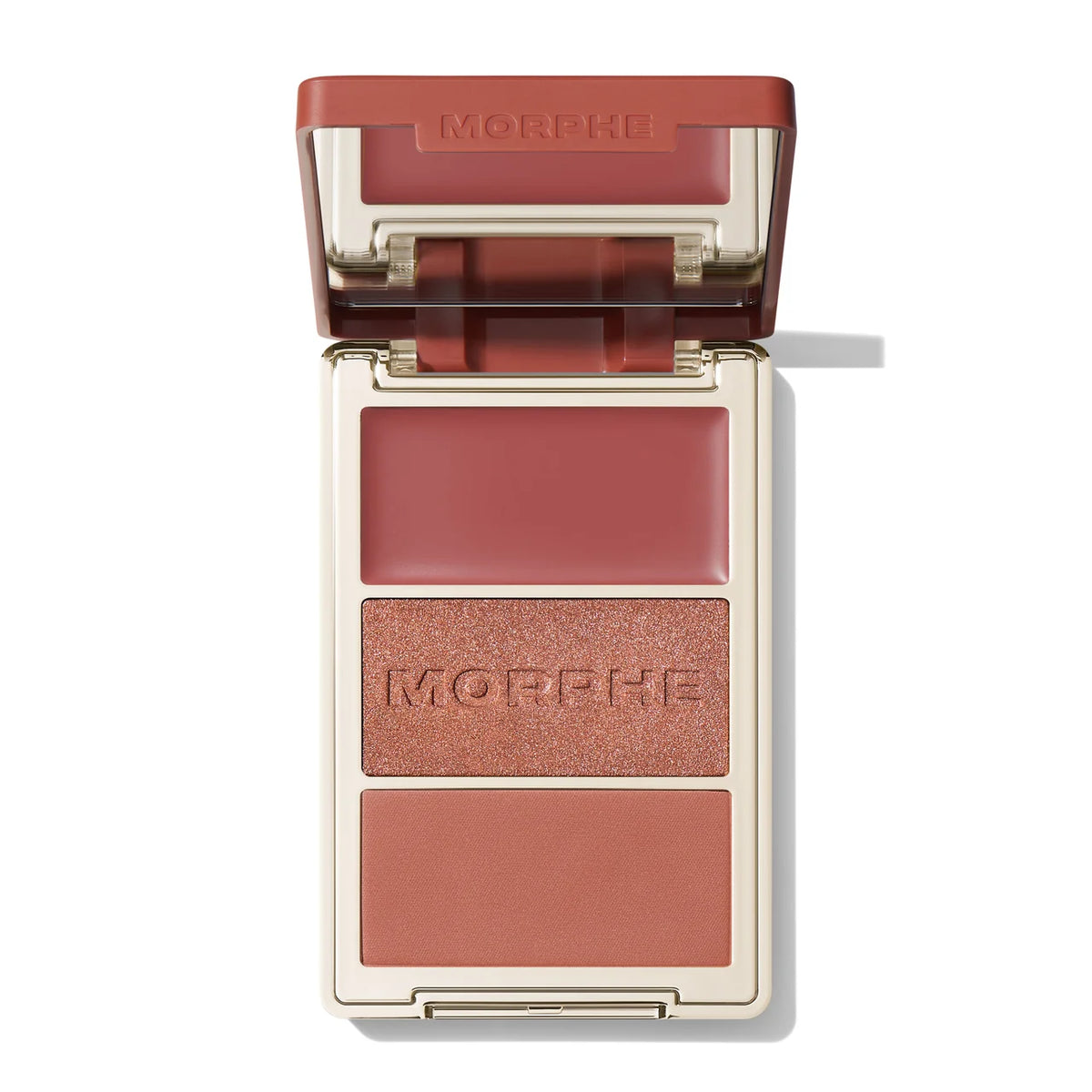 Morphe Cheek Thrills Multi-Finish Face Trio | BLUSH