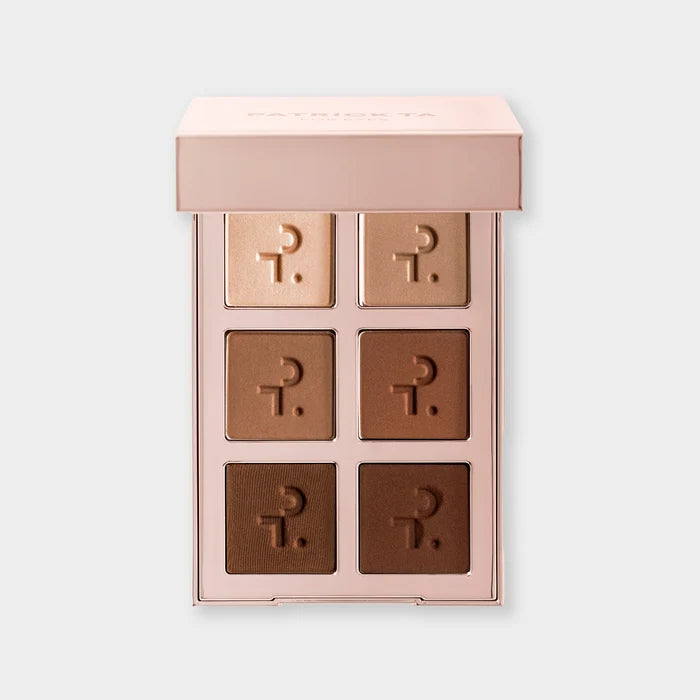 BAJO PEDIDO - Patrick Ta Major Dimension Essential Artistry Edit Eyeshadow Palette – Paleta De 6 Sombras Mate Neutras