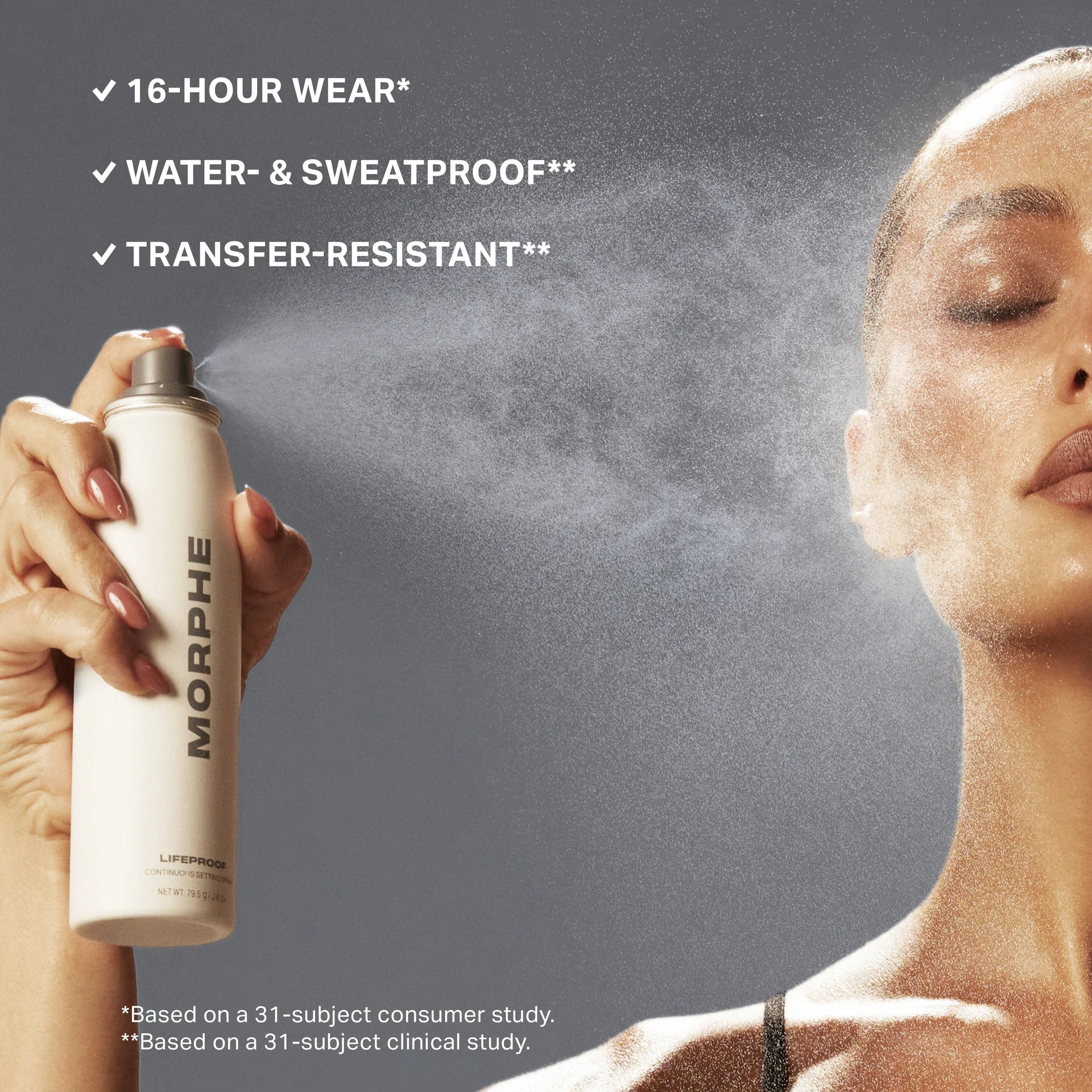 Morphe Lifeproof 16-Hr Wear Continuous Setting Mist