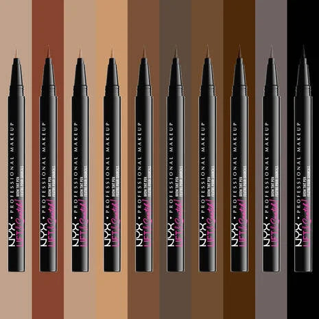 NYX Professional Makeup Lift & Snatch! Brow Tint Pen – Delineador Líquido Para Cejas Efecto Pelo Natural