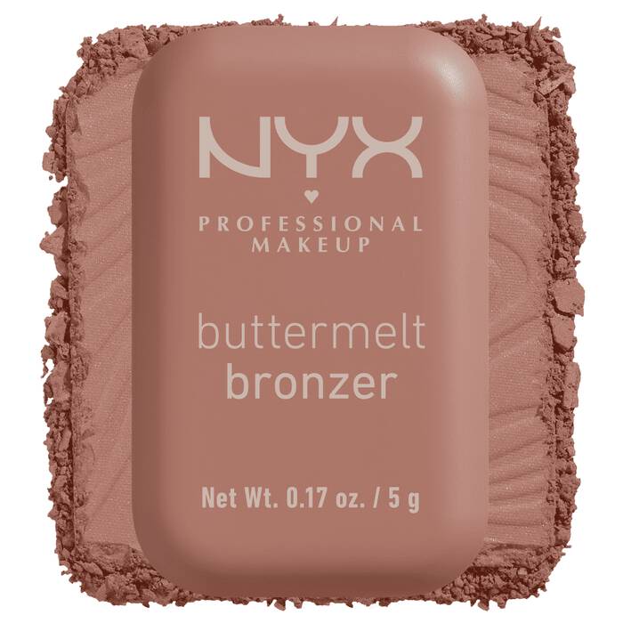 NYX Buttermelt Bronzer – Bronceador En Polvo De Textura Cremosa Y Fusión Suave