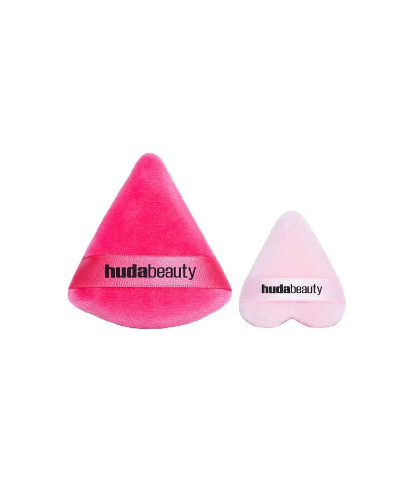HUDA BEAUTY Easy Bake Powder Puff Duo Esponjas Para Polvos Faciales
