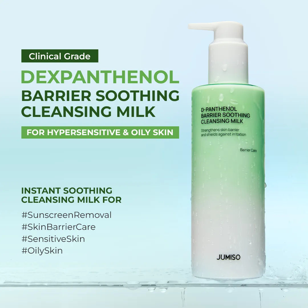 Jumiso D-Panthenol Barrier Soothing Cleansing Milk – Leche Limpiadora Para Piel Sensible 300 ML