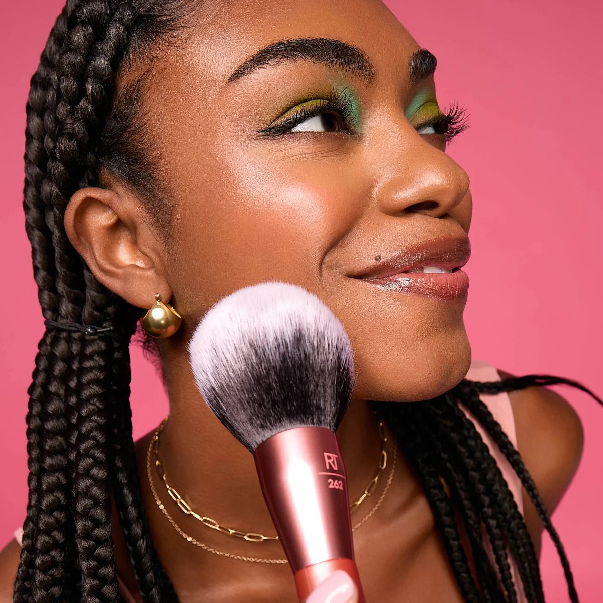 Real Techniques Extra Big Powder Brush 262 | Brocha para Polvos