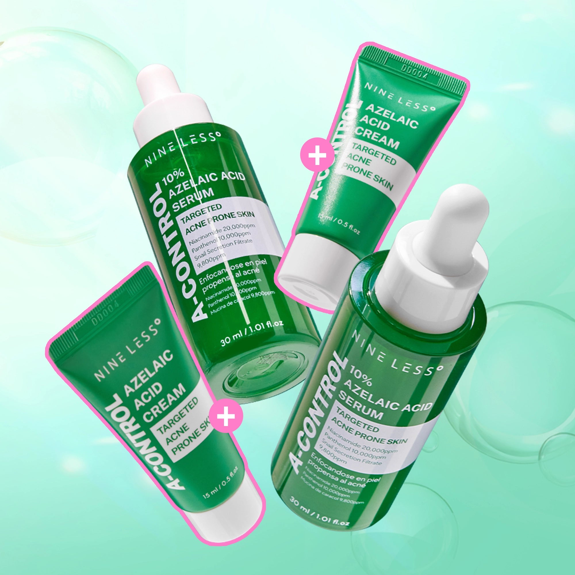 NINELESS A-Control Super Combo | Set de Belleza