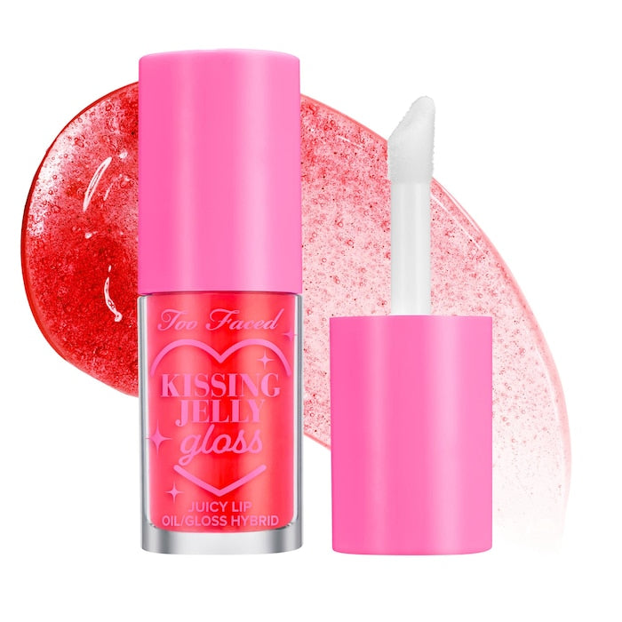 BAJO PEDIDO - TOO FACED Kissing Jelly Non-Sticky Lip Oil Gloss | Lip Gloss