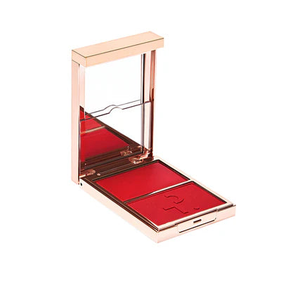 BAJO PEDIDO - Patrick Ta Major Headlines She Left Me On Red Strawberry Blush Duo – Rubor Crema Y Polvo Edición Limitada