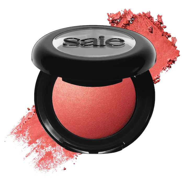Bajo Pedido - Saie SuperSuede Powder Blush | Rubor en Polvo sin Talco con Acabado Suave y Natural