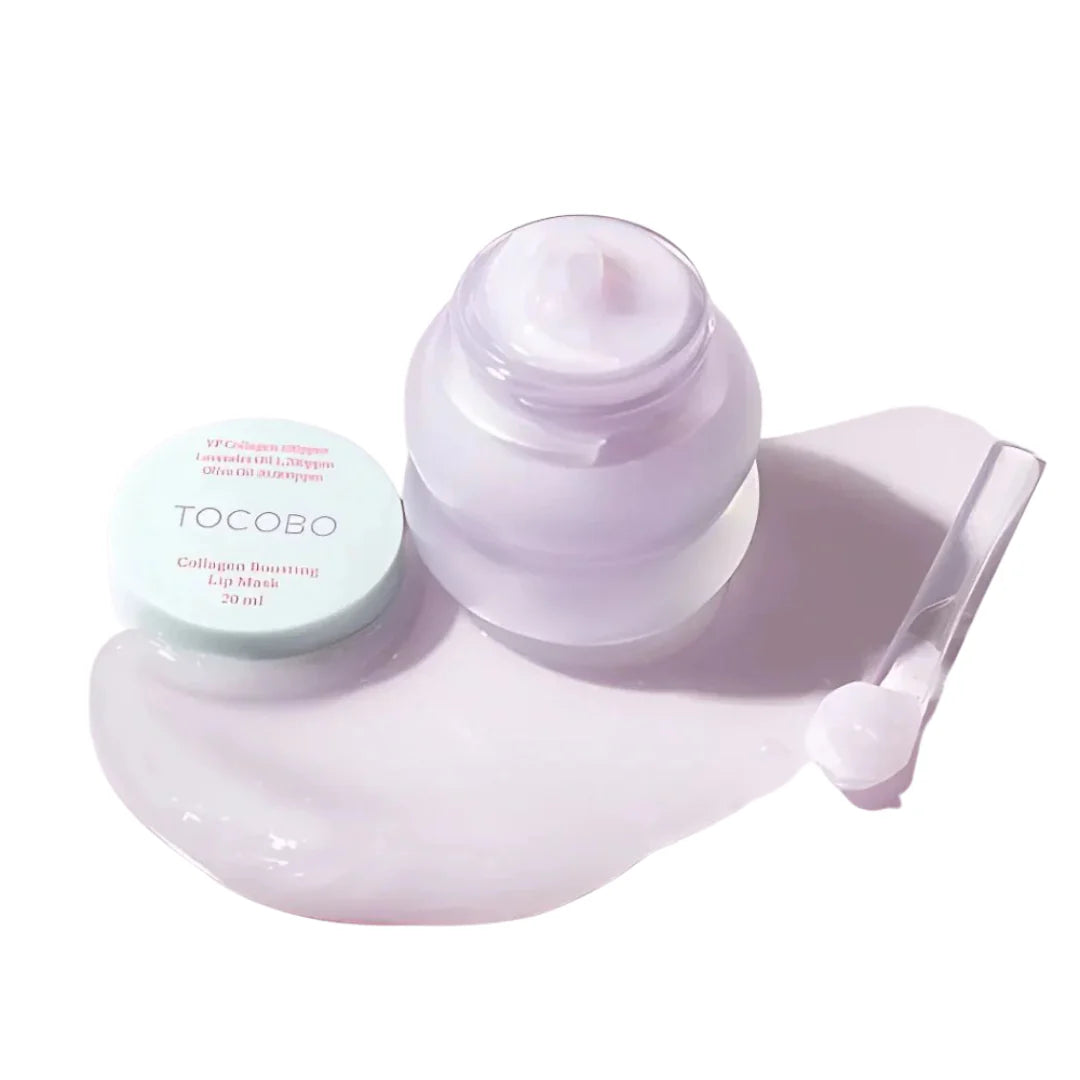 TOCOBO Collagen Boosting Lip Mask – Mascarilla Labial Hidratante y Reafirmante con Colágeno 20 ml