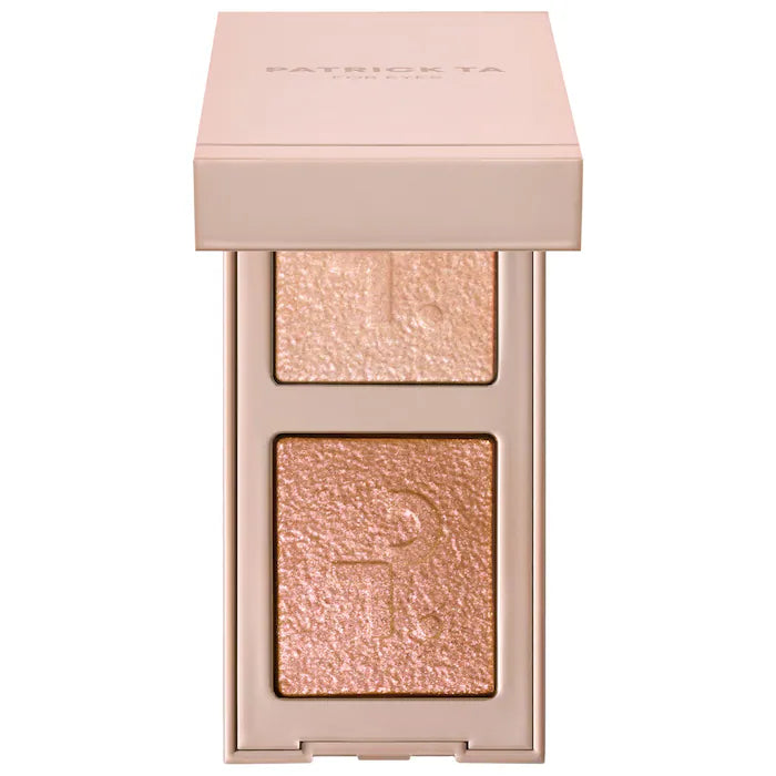 SALE  Bajo Pedido - PATRICK TA Major Dimension Eye Illusion Duo | Dúo de Sombras en Polvo y Crema con Efecto Iluminador