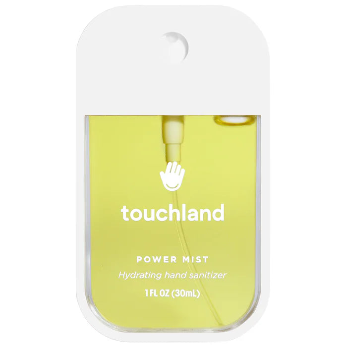 Touchland Power Mist Hydrating Hand Sanitizer – Desinfectante de Manos Hidratante en Spray
