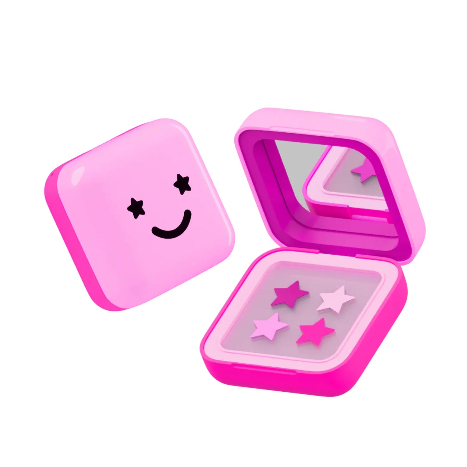 Starface Hydro-Stars + Big Pink Kit con Espejo – Parches Hidrocoloides para Acné