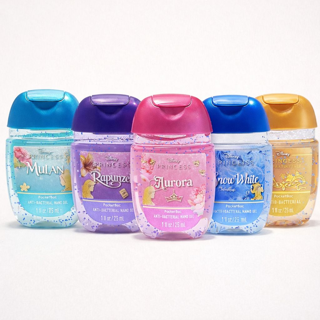 Bath & Body Works Disney Princess PocketBac Hand Sanitizer – Gel Antibacterial Aromático Para Manos