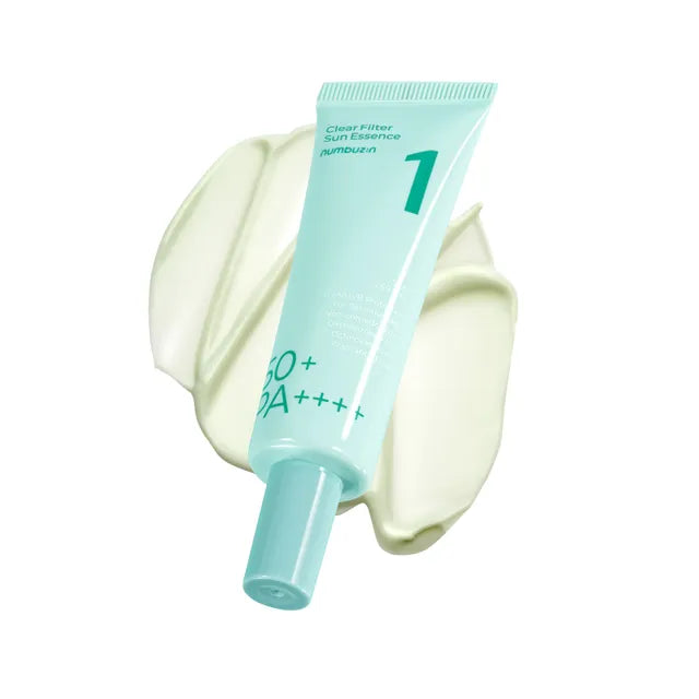 Numbuzin Clear Filter Sun Essence Con Ácido Hialurónico | Protector Solar Esencia Hidratante SPF50+ PA++++