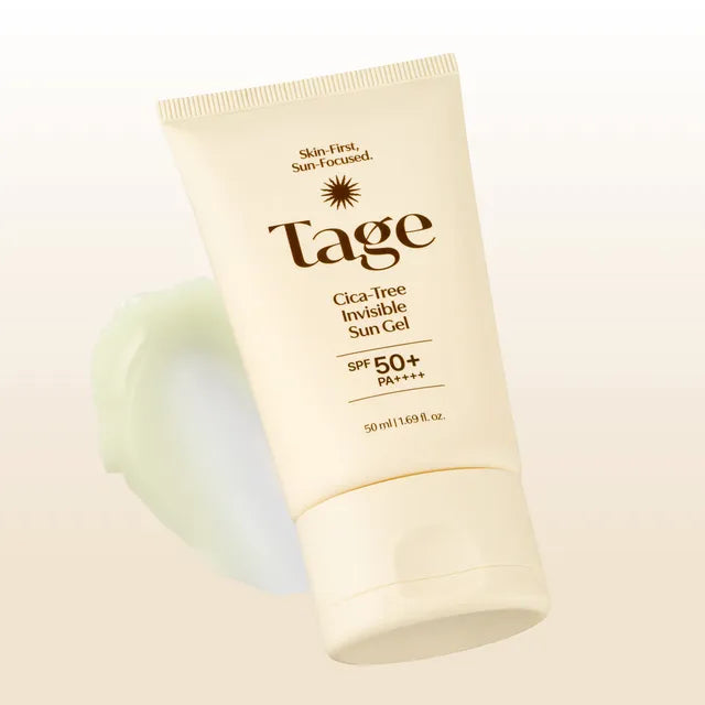 Tage Cica-Tree Invisible Sun Gel SPF50+ PA++++ – Protector Solar Tipo Gel Con Centella Y Árbol De Té 50 ML