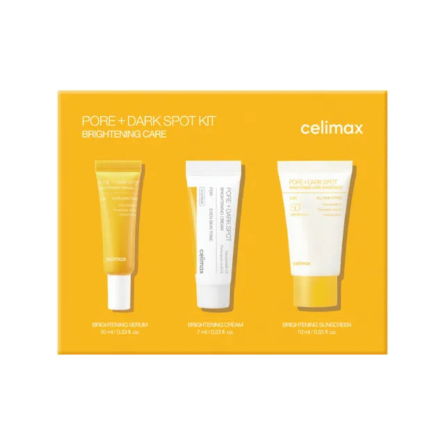 CELIMAX Pore + Dark Spot Kit Set Iluminador Para Poros y Manchas Oscuras