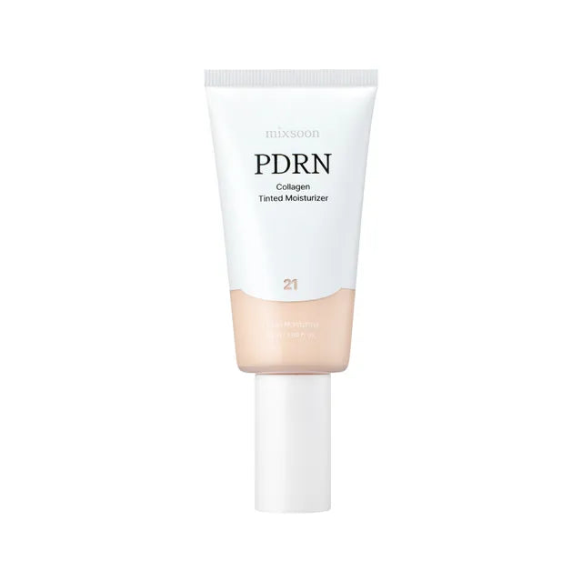 Mixsoon PDRN Collagen Tinted Moisturizer Hidratante Con Color Y Colágeno